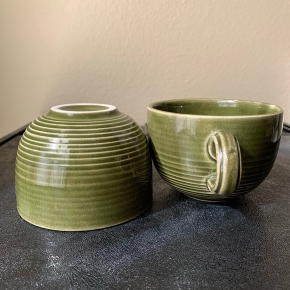 4 Studio Pottery Mugs Set - Picture 3 of 7